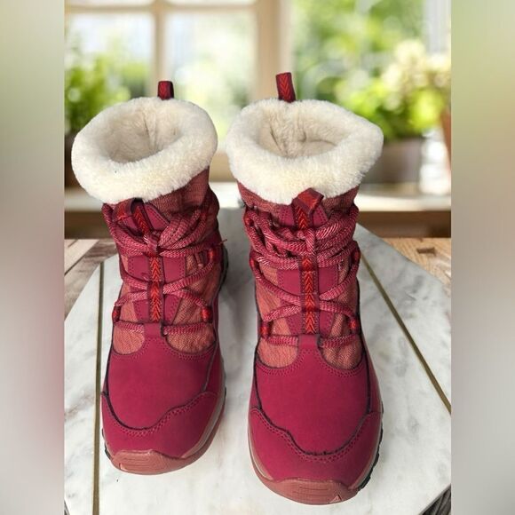 🔥 KEEN || Winter Snow Insulated Terradora Apres Fur Lined Hiking Boot Size 5 - Picture 5 of 16